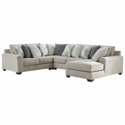 Benchcraft | Living Room Contemporary 4-Piece Sectional with Right Chaise