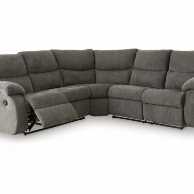 Signature Design by Ashley | Living Room Contemporary 2-Piece Reclining Sectional