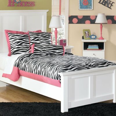 Signature Design by Ashley | Kids Twin Panel Bed with Simple Moulding