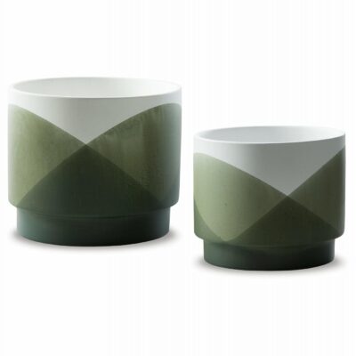 Signature Design by Ashley | Accents & Decor Contemporary Planters (Set of 2)