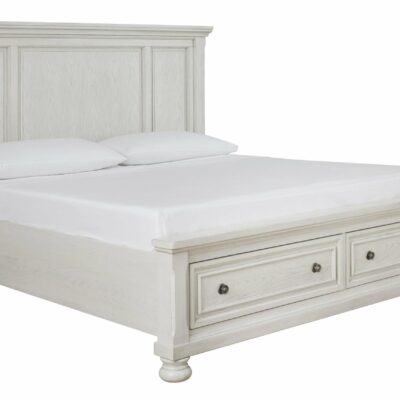 Signature Design by Ashley | Bedroom Queen Panel Bed with Storage