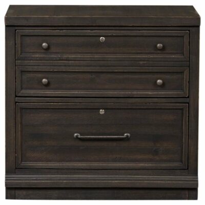 Liberty Furniture | Home Office Transitional Bunching Lateral File Cabinet with Two Locking File Drawers