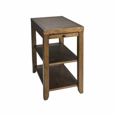 Liberty Furniture | Living Room Contemporary 3-Shelf Chairside Table