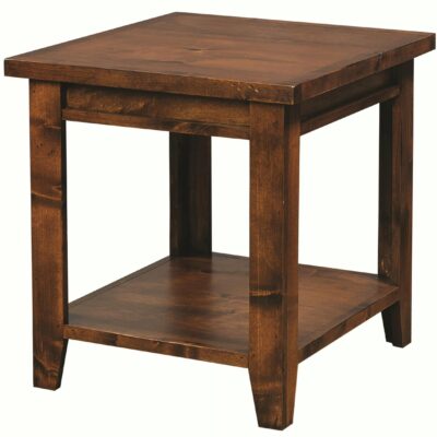 Aspenhome | Living Room Rectangular End Table with Shelf