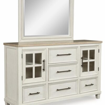 Benchcraft | Bedroom Farmhouse Dresser And Mirror