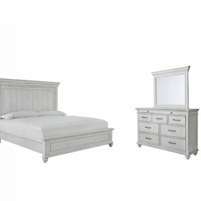 Benchcraft | Bedroom Queen Panel Bed with Dresser and Mirror