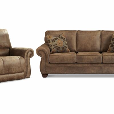 Signature Design by Ashley | Living Room Traditional Sleeper Sofa & Recliner Living Room Set