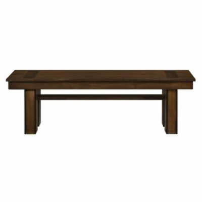 Homelegance | Dining Room Contemporary Dining Bench with Cut-away Design