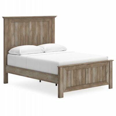 Signature Design by Ashley | Bedroom Rustic Farmhouse Queen Panel Bed