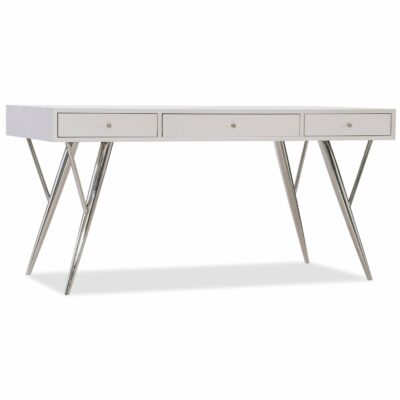 Hooker Furniture | Home Office Contemporary Writing Desk with Drop-Front Keyboard Drawer