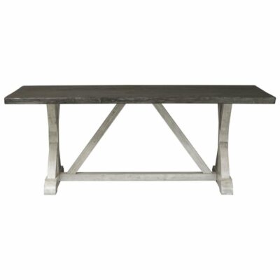 Liberty Furniture | Dining Room Relaxed Vintage Trestle Table with X Base