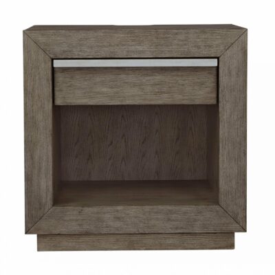 Benchcraft | Bedroom Contemporary Nightstand with Soft-Close Drawers, Outlet, & USB Charging