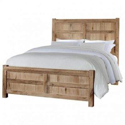 Vaughan Bassett | Bedroom Rustic California King Board and Batten Bed with Low Profile Footboard