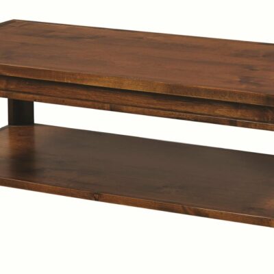 Aspenhome | Living Room Rectangular Cocktail Table with Shelf