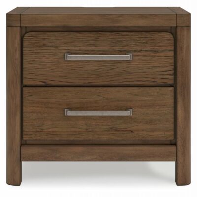 Signature Design by Ashley | Bedroom Casual 2-Drawer Nightstand with USB Ports