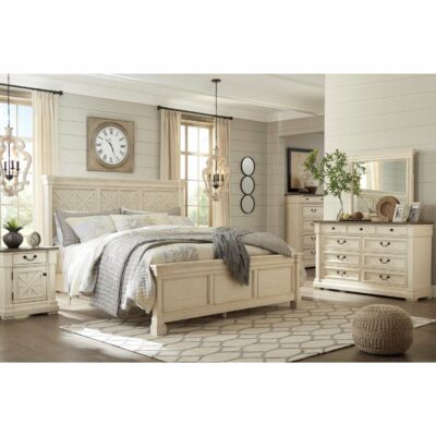 Signature Design by Ashley | Bedroom 6-Piece Queen Bedroom Set (3 PC QB+DR+MR+NS)