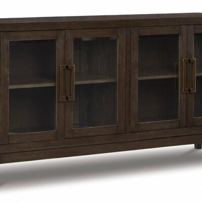 Signature Design by Ashley | Dining Room Server with Glass Doors