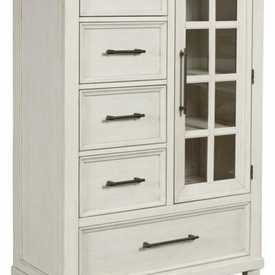 Benchcraft | Bedroom Farmhouse Door Chest with Glass Door