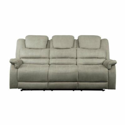 Homelegance | Living Room Transitional Reclining Sofa with USB Ports