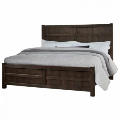 Vaughan Bassett | Bedroom Rustic King Board and Batten Bed with Low Profile Footboard