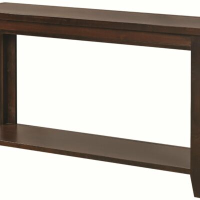 Aspenhome | Accents & Decor Sofa Table with Tapered Legs and Shelf