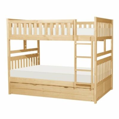 Homelegance | Kids Transitional Full/Full Bunk Bed with Twin Trundle