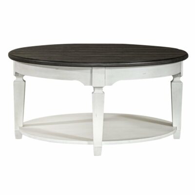 Liberty Furniture | Living Room Cottage Round Cocktail Table with Casters