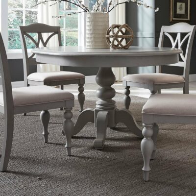 Liberty Furniture | Dining Room 5-Piece Transitional Dining Set with Leaf Insert