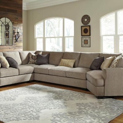 Benchcraft | Living Room 4-Piece Sectional with Cuddler