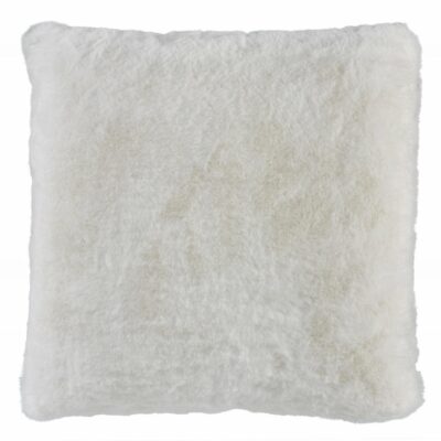 Signature Design by Ashley | Living Room Gariland White Faux Fur Pillow