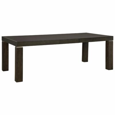 Signature Design by Ashley | Dining Room Rectangular Dining Room Extension Table with Metal Banding on Legs