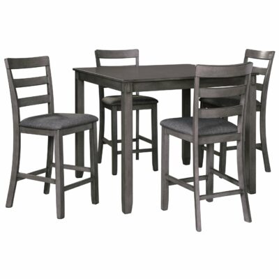 Signature Design by Ashley | Dining Room 5-Piece Square Counter Table Set