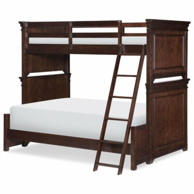 Legacy Classic Kids | Kids Transitional Twin over Full Bunk with Ladder