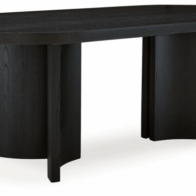 Signature Design by Ashley | Dining Room Contemporary Oval Dining Table