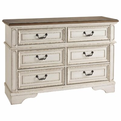 Signature Design by Ashley | Bedroom Two-Tone 6-Drawer Youth Dresser