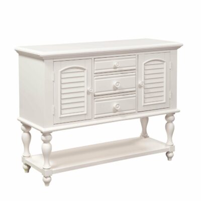 Liberty Furniture | Dining Room Transitional 3-Drawer Server with Felt Lined Silverware Storage