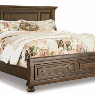 Signature Design by Ashley | Bedroom Queen Panel Bed with Storage