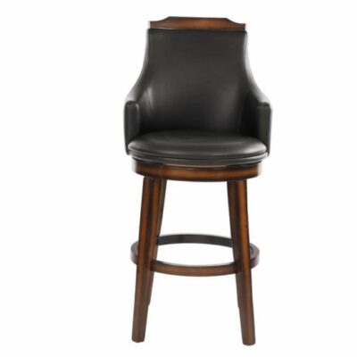 Homelegance | Dining Room Transitional Upholstered Bar Height Chair with Swiveling Seat