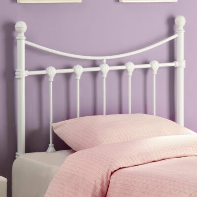 Coaster | Kids Twin White Metal Headboard