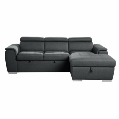 Homelegance | Living Room Contemporary 2-Piece Sectional Sofa with Bed and Storage