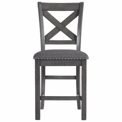 Signature Design by Ashley | Dining Room Counter Height Bar Stool with X Back