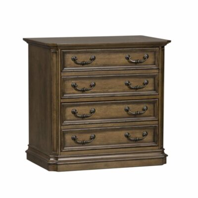 Liberty Furniture | Home Office Traditional Lateral File with Fully Stained Interior Drawers