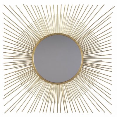 Signature Design by Ashley | Accents & Decor Elspeth Gold Finish Accent Mirror