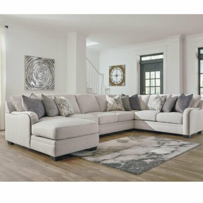 Benchcraft | Living Room Casual 5-Piece Sectional with Left Chaise