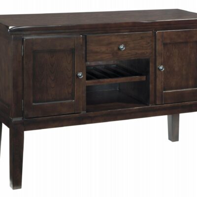 Signature Design by Ashley | Dining Room Dining Room Server w/ Fully Finished Drawer Boxes and Bottle Rack