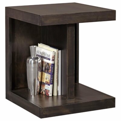 Aspenhome | Living Room Contemporary End Table with Lower Shelf