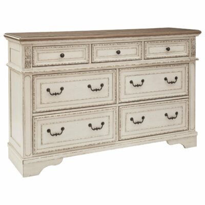 Signature Design by Ashley | Bedroom Two-Tone 7-Drawer Dresser