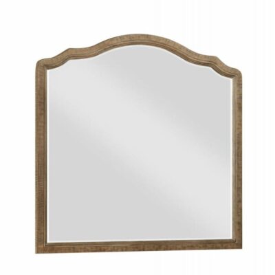 Emerald | Accents & Decor Relaxed Vintage Arched Mirror with Sandstone Finish