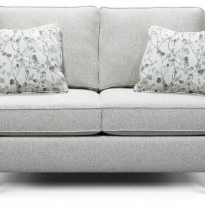 England | Living Room TRANSITIONAL LOVESEAT WITH NAILHEAD TRIM