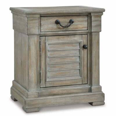 Signature Design by Ashley | Bedroom Transitional Nightstand with Door and 1 Drawer